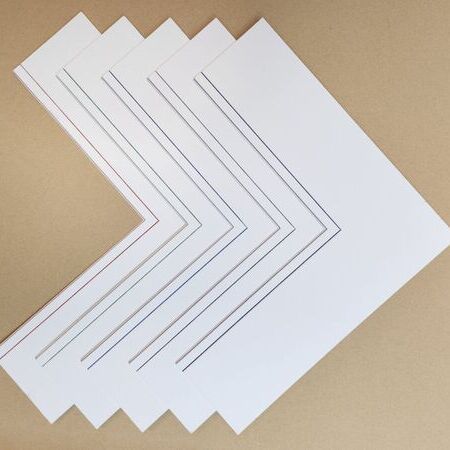 Passepartouts aus Lindenkreuz von Einrahmungen Brömel