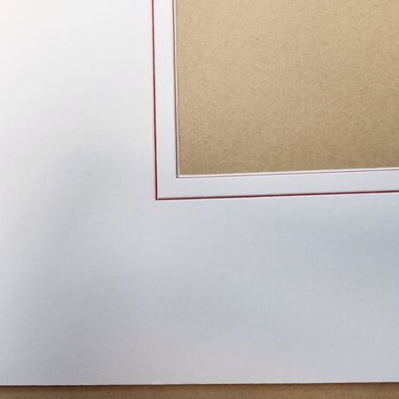 Passepartouts aus Lindenkreuz von Einrahmungen Brömel